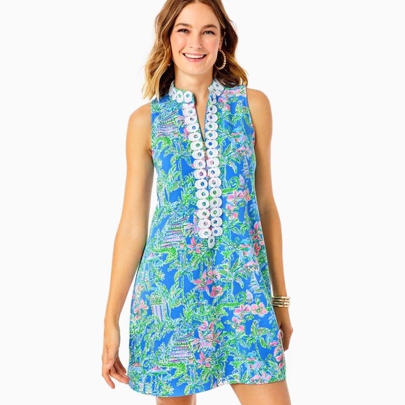 Lilly Pulitzer Dresses & Skirts - NWT Lily Pulitzer Navy Jane Shift Dress